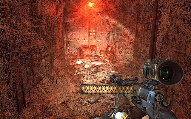 Another optional area is located a bit further, also to the left - Use the railcar to reach Venice - part 1 | Chapter 12: Regina - Chapter 12: Regina - Metro: Last Light Game Guide