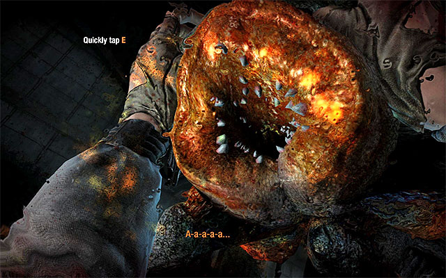 Soon, you reach a larger area, where there are monsters called shrimps - Reach Venice | Chapter 14: Dark Water - Chapter 14: Dark Water - Metro: Last Light Game Guide