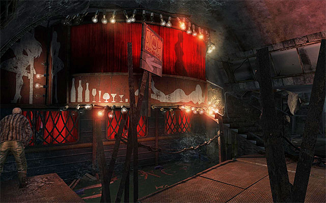 Return into the vicinities of the night club and take the stairs - Find Pavel in Venice | Chapter 15: Venice - Chapter 15: Venice - Metro: Last Light Game Guide