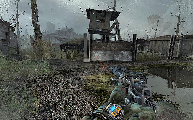 Since this area is really vast, you are not required o explore the entire area to push the plot forward - Find fuel for the ferry winch | Chapter 16: Sundown - Chapter 16: Sundown - Metro: Last Light Game Guide