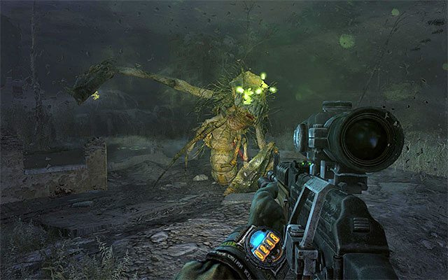 After the battle starts, devote some time to learning the bosss main attacks i - Meet the rangers in the church | Chapter 17: Nightfall - Chapter 17: Nightfall - Metro: Last Light Game Guide