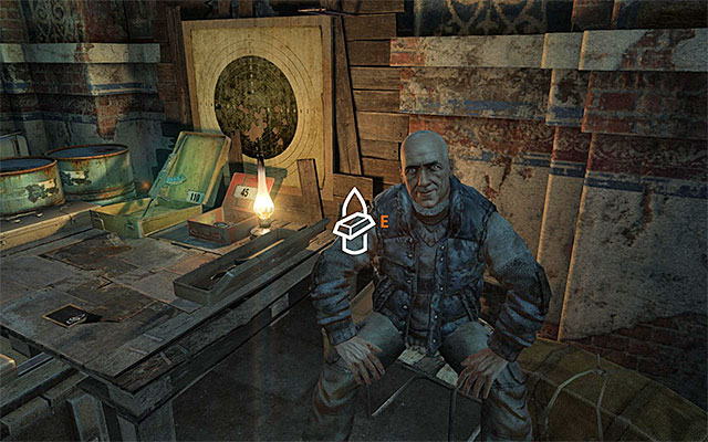 Walk over to the neighboring area, where there are two merchants - Reach Oktyabrskaya | Chapter 18: Undercity - Chapter 18: Undercity - Metro: Last Light Game Guide