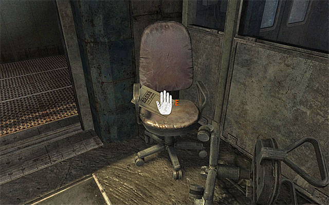 The page is on the revolving chair that you will notice at the very end of the chapter, right after the meeting with Miller on your way to the elevator with Anna - Chapter 1: Sparta | Artyom Diary Pages - Artyom Diary Pages - Metro: Last Light Game Guide