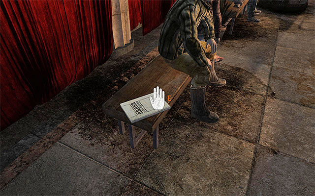 The page is lying on one of the benches near the entrance to the theatre, i - Chapter 9: Bolshoi | Artyom Diary Pages - Artyom Diary Pages - Metro: Last Light Game Guide