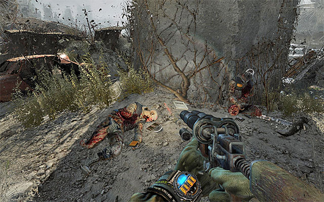 The page is on a small meadow that can be reached right after you walk through the first area near the water - Chapter 23: The Crossing | Artyom Diary Pages - Artyom Diary Pages - Metro: Last Light Game Guide