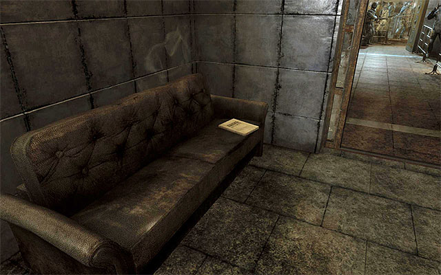 The page is lying on the couch in one of the rooms that you visit at the beginning of this chapter, on your way to see Moskvin - Chapter 29: Polis | Artyom Diary Pages - Artyom Diary Pages - Metro: Last Light Game Guide