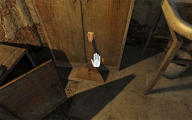 12) Guitar (Chapter 18 - Undercity) - the instrument is in the room where you start the stage - Musical Instruments | Other Secrets - Other Secrets - Metro: Last Light Game Guide