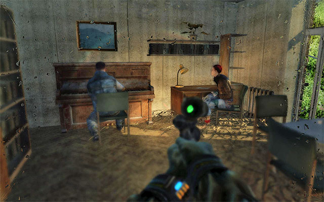 17) Piano (Chapter 26 -Dead City) - The instrument is on one of the levels of the side-buildings in the second part of the Dead City - Musical Instruments | Other Secrets - Other Secrets - Metro: Last Light Game Guide