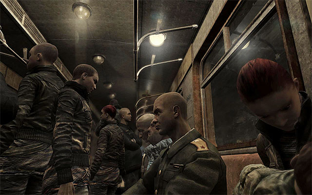 The last one of the visions (the seventh) initiates once you reach a large underground tunnel - Visions in the Dead City | Other Secrets - Other Secrets - Metro: Last Light Game Guide