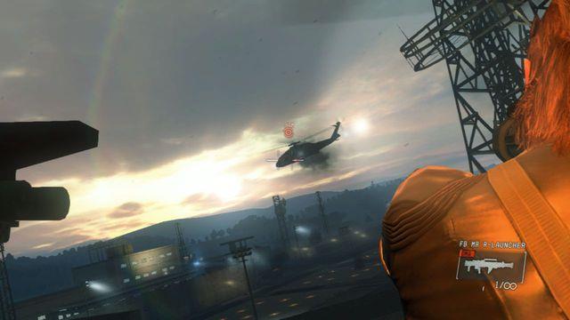 Take down the enemy helicopter - Intel Operative Rescue - Side Ops and Extra Ops - Metal Gear Solid V: Ground Zeroes - Game Guide and Walkthrough
