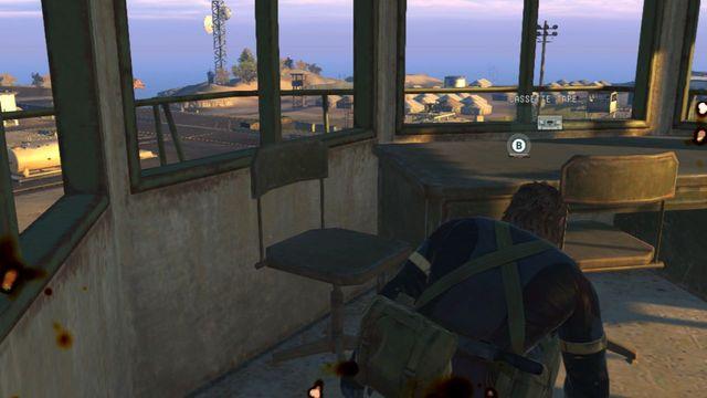 Watch out for the camera on the wall - Classified Intel Acquisition - Side Ops and Extra Ops - Metal Gear Solid V: Ground Zeroes - Game Guide and Walkthrough