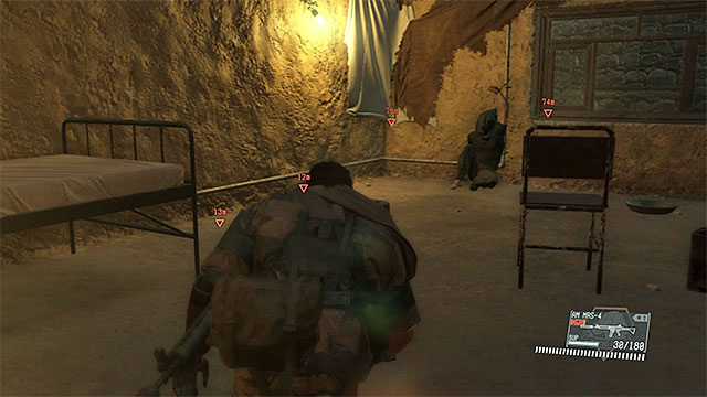 The room with Kazuhira - Rescuing Kazuhira Miller | Walkthrough - Mission 1 - Phantom Limbs - Metal Gear Solid V: The Phantom Pain Game Guide & Walkthrough