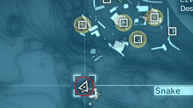 The easiest way to get to the base is along the road, but you need to watch out for the truck traveling around the map and for, at least, one enemy patrol - Reaching the enemy base | Walkthrough - Mission 4 - C2W - Metal Gear Solid V: The Phantom Pain Game Guide & Walkthrough