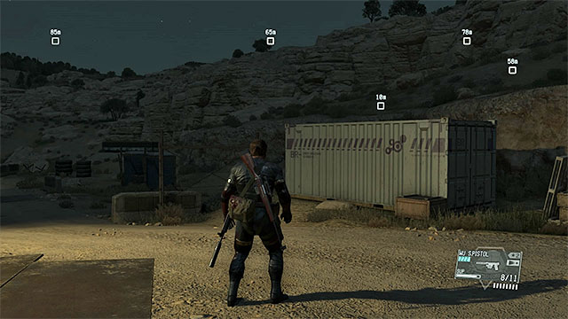 The container with materials - Remaining C2W secondary mission objectives | Walkthrough - Mission 4 - C2W - Metal Gear Solid V: The Phantom Pain Game Guide & Walkthrough
