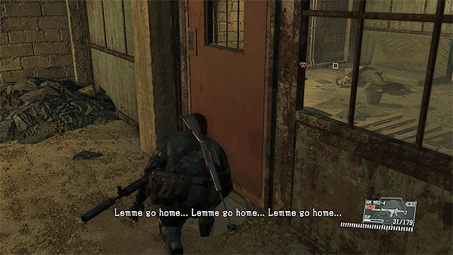 The room with the engineer - Finding and rescuing the engineer | Walkthrough - Mission 5 - Over the Fence - Metal Gear Solid V: The Phantom Pain Game Guide & Walkthrough