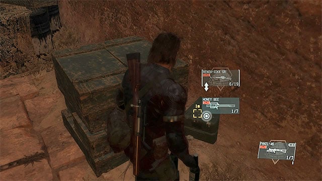 After entering the caves, you still need to watch out for more enemies - Finding Honey Bee | Walkthrough - Mission 6 - Where Do the Bees Sleep? - Metal Gear Solid V: The Phantom Pain Game Guide & Walkthrough