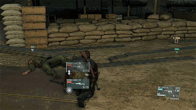 One of the snipers. - Where Do the Bees Sleep? - secondary mission objectives | Walkthrough - Mission 6 - Where Do the Bees Sleep? - Metal Gear Solid V: The Phantom Pain Game Guide & Walkthrough