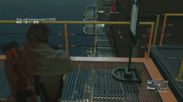 Behind the railing - Side-Ops missions walkthroughs (151-157) - Side-Ops - Metal Gear Solid V: The Phantom Pain Game Guide & Walkthrough