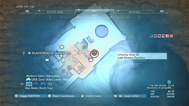 You will find the second prisoner after going past the third gate - Side-Ops missions walkthroughs (61-70) - Side-Ops - Metal Gear Solid V: The Phantom Pain Game Guide & Walkthrough