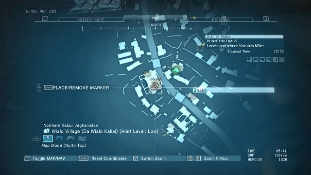 The location of the tape #1 - Harder to find tapes | Cassette Tapes - Cassette Tapes - Metal Gear Solid V: The Phantom Pain Game Guide & Walkthrough