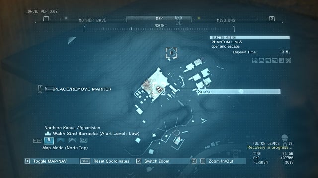 The location of the tape #4 - Harder to find tapes | Cassette Tapes - Cassette Tapes - Metal Gear Solid V: The Phantom Pain Game Guide & Walkthrough