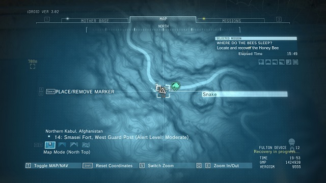 The location of the tape #12 - Harder to find tapes | Cassette Tapes - Cassette Tapes - Metal Gear Solid V: The Phantom Pain Game Guide & Walkthrough