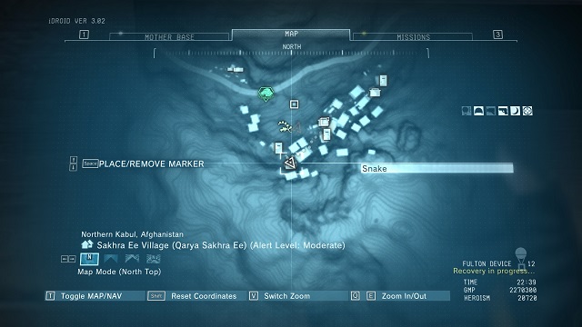 The location of the 18th cassette. - Harder to find tapes | Cassette Tapes - Cassette Tapes - Metal Gear Solid V: The Phantom Pain Game Guide & Walkthrough