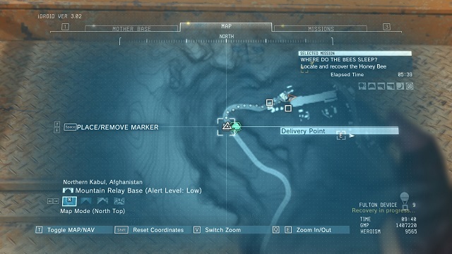 The location of the Delivery Point - Afghanistan | Delivery Point Invoices - Delivery Point Invoices - Metal Gear Solid V: The Phantom Pain Game Guide & Walkthrough