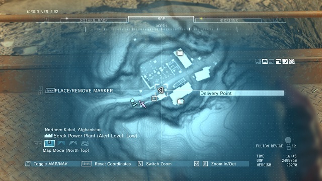 The location of the point. - Afghanistan | Delivery Point Invoices - Delivery Point Invoices - Metal Gear Solid V: The Phantom Pain Game Guide & Walkthrough