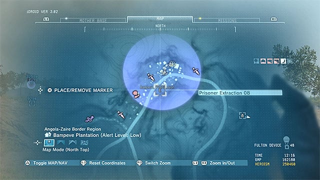The location of the delivery point. - Africa | Delivery Point Invoices - Delivery Point Invoices - Metal Gear Solid V: The Phantom Pain Game Guide & Walkthrough