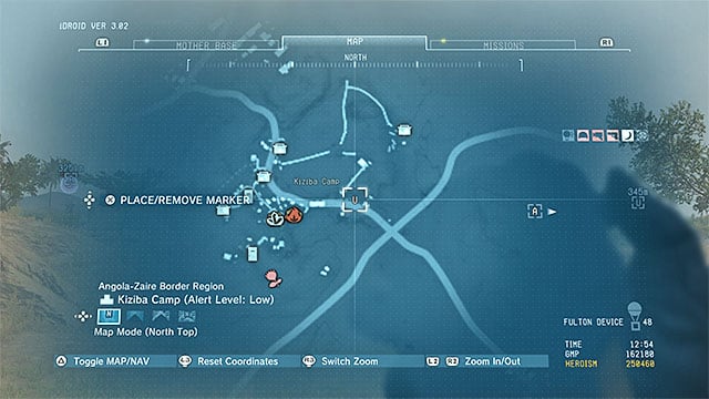 The location of the delivery point. - Africa | Delivery Point Invoices - Delivery Point Invoices - Metal Gear Solid V: The Phantom Pain Game Guide & Walkthrough