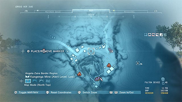 The location of the delivery point. - Africa | Delivery Point Invoices - Delivery Point Invoices - Metal Gear Solid V: The Phantom Pain Game Guide & Walkthrough