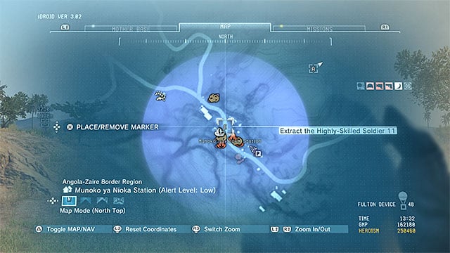 The location of the delivery point. - Africa | Delivery Point Invoices - Delivery Point Invoices - Metal Gear Solid V: The Phantom Pain Game Guide & Walkthrough