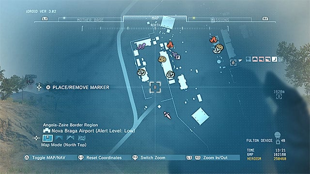 The location of the delivery point. - Africa | Delivery Point Invoices - Delivery Point Invoices - Metal Gear Solid V: The Phantom Pain Game Guide & Walkthrough