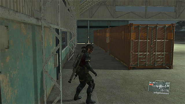 Containers in the hangar - Remaining The War Economy - secondary mission objectives | Walkthrough - Mission 21 - The War Economy - Metal Gear Solid V: The Phantom Pain Game Guide & Walkthrough