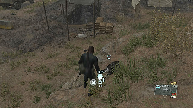 Find the eagle on the ground and fulton it - Remaining Close Contact - secondary mission objectives | Walkthrough - Mission 24 - Close Contact - Metal Gear Solid V: The Phantom Pain Game Guide & Walkthrough