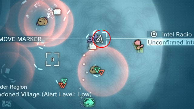 Select the south-eastern landing site as your starting point - Locating the trafficker | Walkthrough - Mission 26 - Hunting Down - Metal Gear Solid V: The Phantom Pain Game Guide & Walkthrough