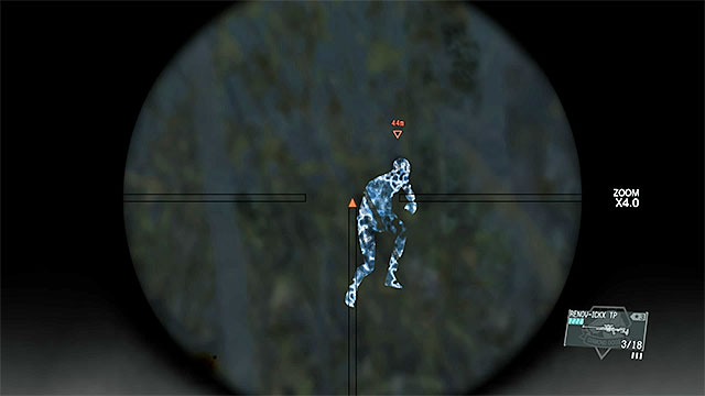 Catch the trafficker if he starts running away. - Eliminating the trafficker | Walkthrough - Mission 26 - Hunting Down - Metal Gear Solid V: The Phantom Pain Game Guide & Walkthrough