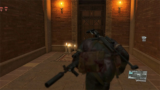 The way to the basement. - Locating Code Talker | Walkthrough - Mission 28 - Code Talker - Metal Gear Solid V: The Phantom Pain Game Guide & Walkthrough