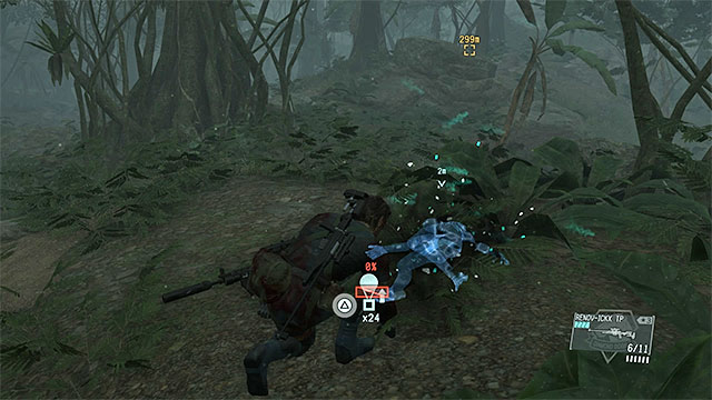 Locate the knock out snipers in the woods and Fulton them. - Remaining Code Talker - secondary mission objectives | Walkthrough - Mission 28 - Code Talker - Metal Gear Solid V: The Phantom Pain Game Guide & Walkthrough
