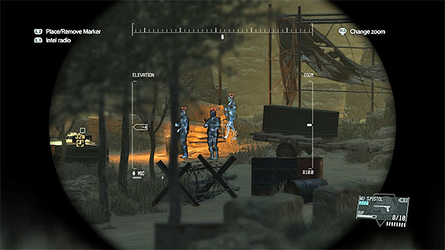 During the reconnaissance, try to learn as much as possible about the territory which you will soon infiltrate - Reconnaissance | Exploring the games world - Exploring the games world - Metal Gear Solid V: The Phantom Pain Game Guide & Walkthrough