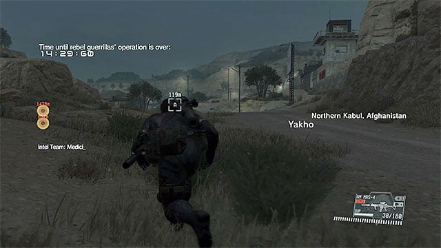 You can find a spot near Yakho Oboo Supply Outpost. - Mission 34 - [Extreme] Backup, Back Down | Walkthrough - Mission 33 and Mission 34 - Metal Gear Solid V: The Phantom Pain Game Guide & Walkthrough