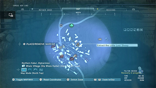 Walkthrough: Reach Da Wialo Kallai village - Side-Ops missions walkthroughs (41-50) - Side-Ops - Metal Gear Solid V: The Phantom Pain Game Guide & Walkthrough