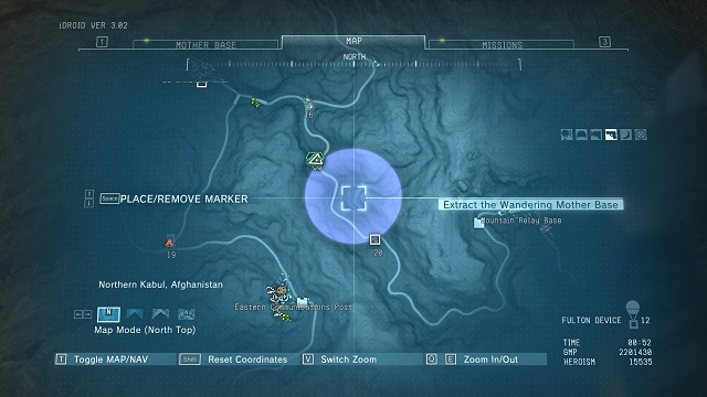 Mission area. - Side-Ops missions walkthroughs (51-60) - Side-Ops - Metal Gear Solid V: The Phantom Pain Game Guide & Walkthrough