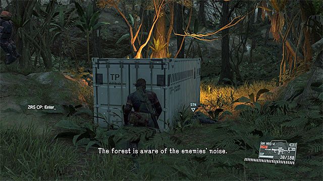 1 - Finding and extracting the two containers | Walkthrough - Mission 36 - Footprints of Phantoms and Mission 37 - Traitors Caravan - Metal Gear Solid V: The Phantom Pain Game Guide & Walkthrough