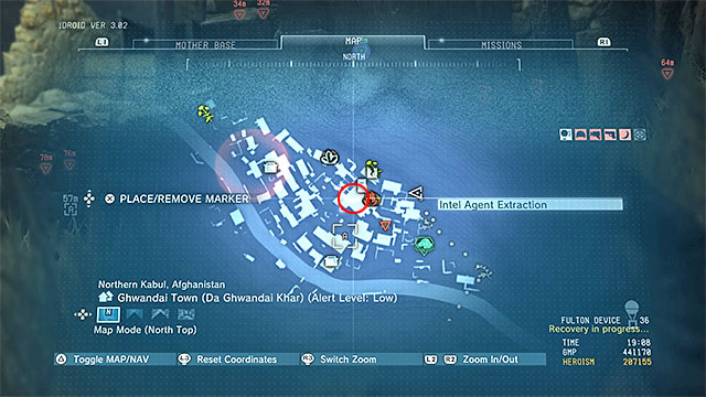 Description: Reach the Da Ghwandai Khar town from any side and start infiltrating it - Side-Ops missions walkthroughs (111-120) - Side-Ops - Metal Gear Solid V: The Phantom Pain Game Guide & Walkthrough