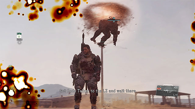 You can fulton the defeated enemies or not take the risk and stay on the roof - Mission 42 - Metallic Archaea | Walkthrough - Mission 42 - Metallic Archaea and Mission 43 - Shining Lights, Even in Death - Metal Gear Solid V: The Phantom Pain Game Guide & Walkthrough