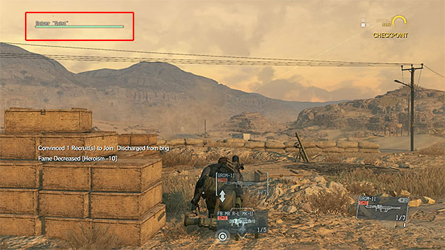 When you reload the rocket launcher, try to keep moving or stay behind a cover (for example, the cages used to hold prisoners) - Eliminating the Soviet mechanized unit | Walkthrough - Mission 45 - A Quiet Exit - Metal Gear Solid V: The Phantom Pain Game Guide & Walkthrough