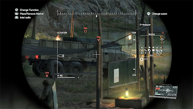 Restrain the truck driver after he appears in the camp - Remaining Rescue the Intel Agents - secondary mission objectives | Walkthrough - Mission 17 - Rescue the Intel Agents - Metal Gear Solid V: The Phantom Pain Game Guide & Walkthrough