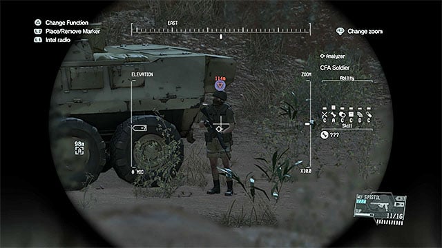 Description: After getting to the designation, immediately get into stealthy position - Side-Ops missions walkthroughs (11-20) - Side-Ops - Metal Gear Solid V: The Phantom Pain Game Guide & Walkthrough